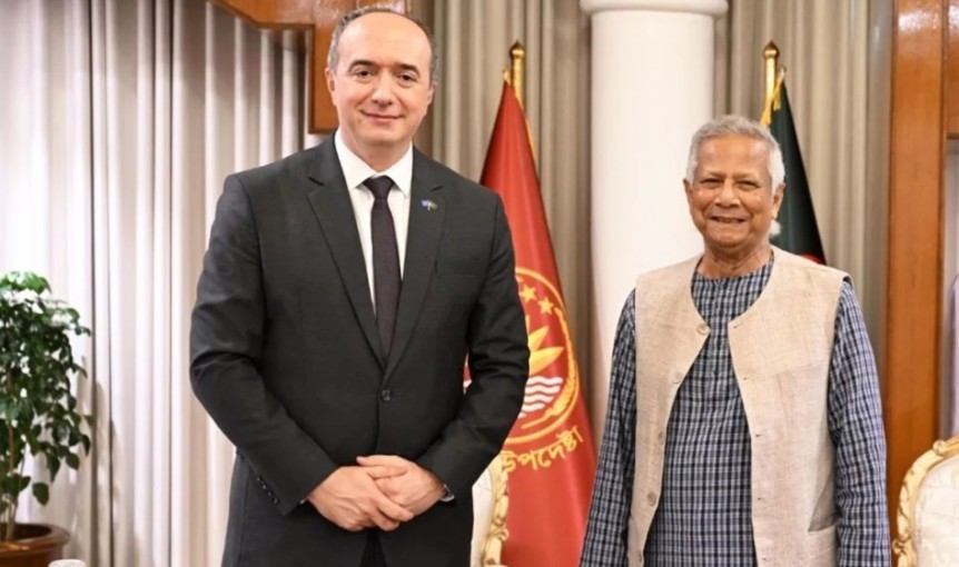 প্রধান উপদেষ্টার সঙ্গে কসোভোর রাষ্ট্রদূতের সাক্ষাৎ